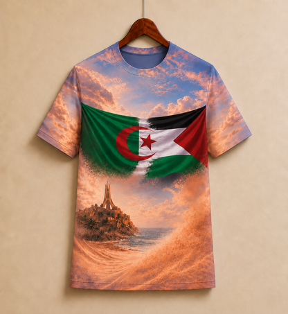 Maillot Algérie Palestine Mer